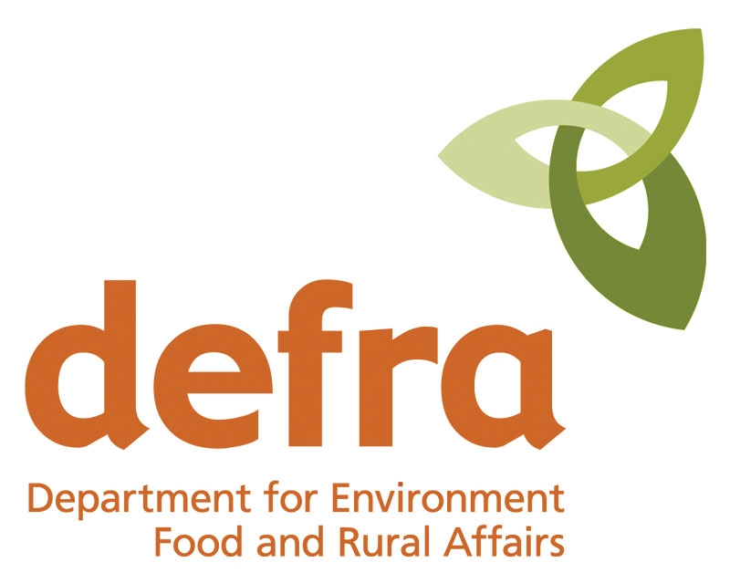 Logo DEFRA Department for Environment Food and Rural Affairs 