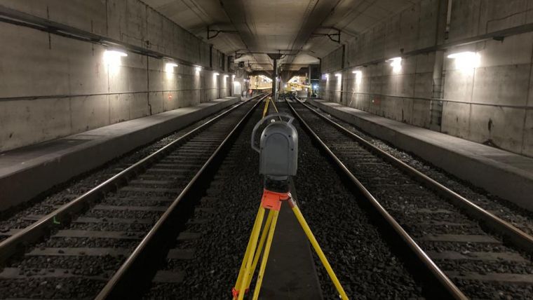 Survey to Create 3D Model of Schiphol Rail Tunnel