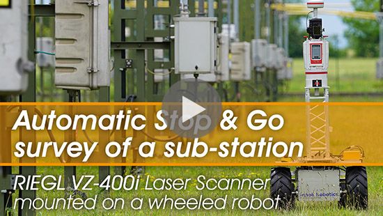 Automatic Stop-and-Go LiDAR Survey of a Substation