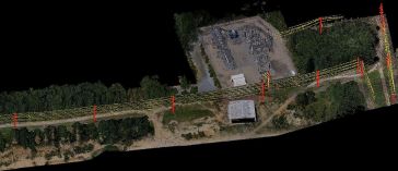 Using Lidar Software for Energy Infrastructure Mapping
