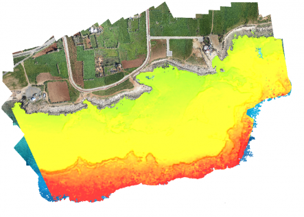Bathymetry from UAV Imagery and Machine Learning
