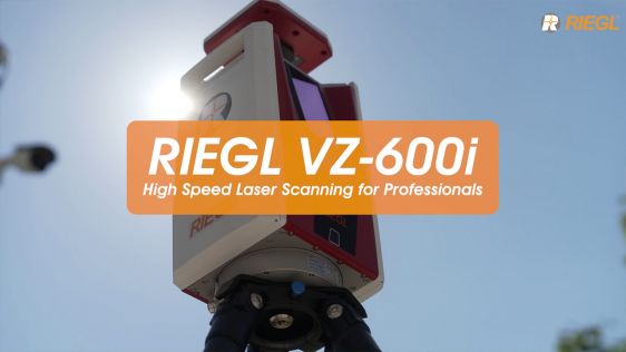 RIEGL VZ-600i: High Speed Laser Scanning for Professionals