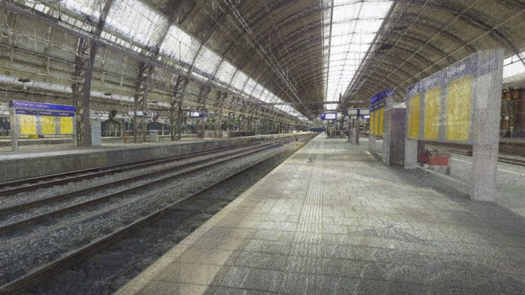 Scanning 100 Dutch Railway Stations