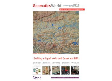 Geomatics world - November/December 2016