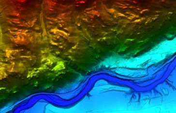 Lidar Data Helps Prioritize Flood Risk at Yellowstone
