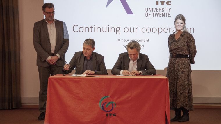 Kadaster and ITC renew cooperation agreement