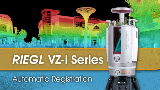 RIEGL VZ-i Series Automatic Registration