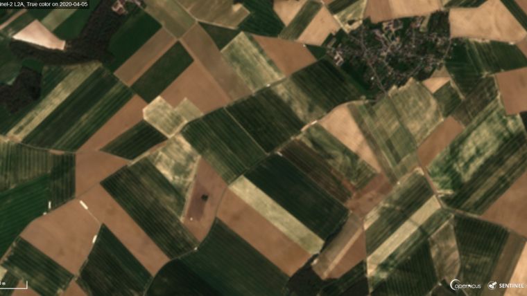 Satellite Images Reveal Europe Is Facing Droughts