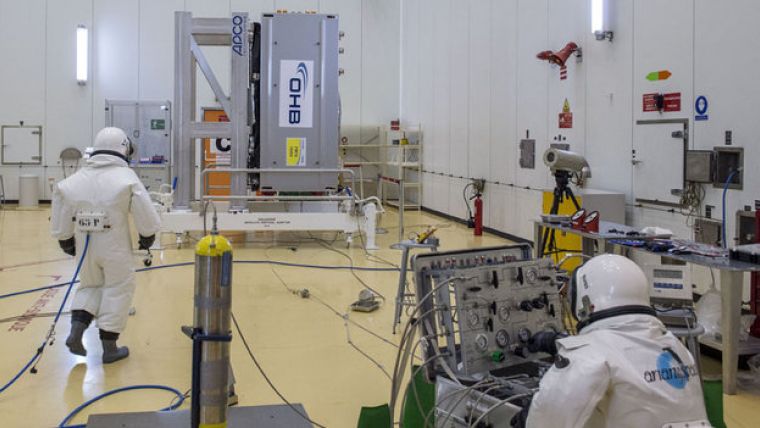 Next Four Galileo Satellites Fuelled for Launch