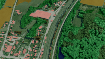 AI-generated 3D digital surface models from digital orthophotos