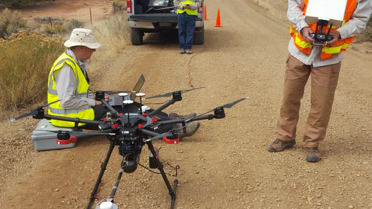 The versatility of UAVs for mapping and surveying