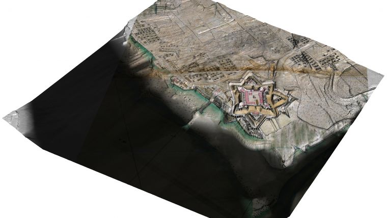 The use of airborne Lidar to visualize history in 3D