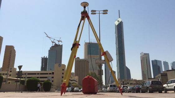 Core Wall Control Survey in Kuwait