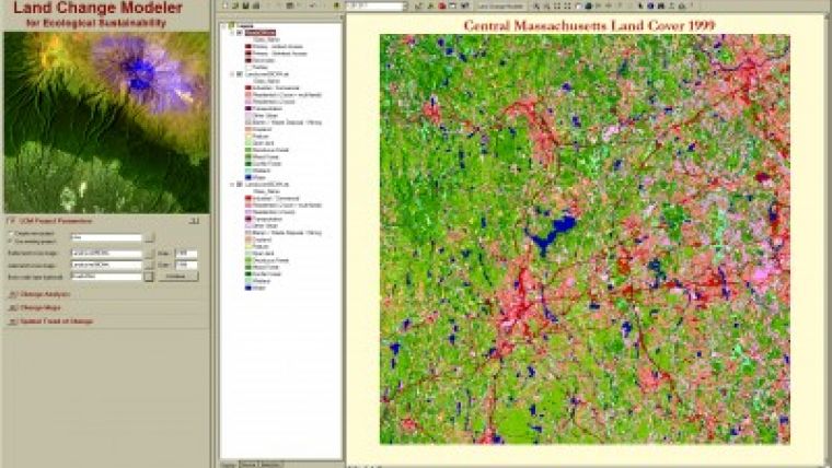 Land Change Modeler Software Extension for ArcGIS