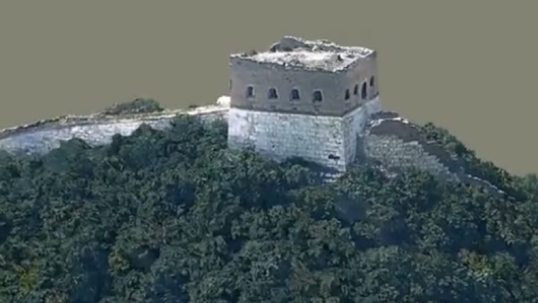 Great Wall of China 3D Modelling Project