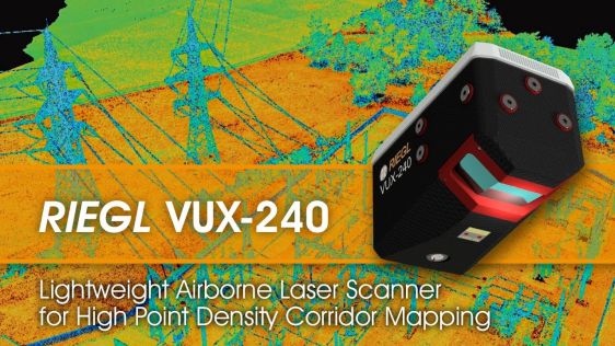 RIEGL VUX-240 Versatile Airborne Laser Scanner