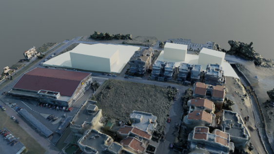 Supporting urban spaces with UAV mapping and 3D modelling