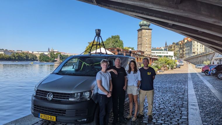 Prague: a fitting setting for a mobile mapping innovation