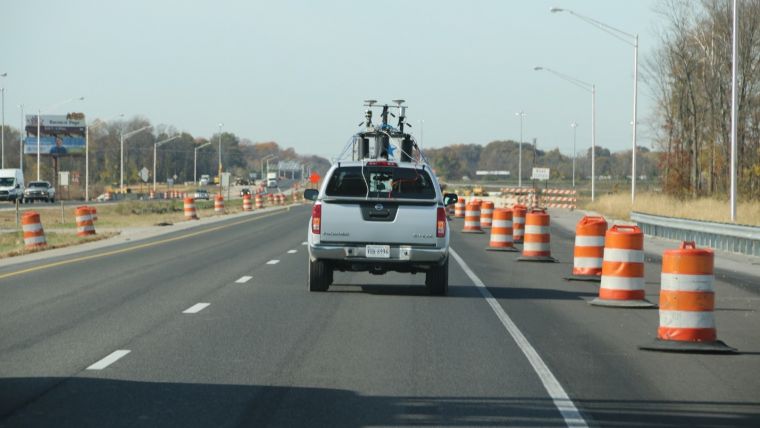 Lidar-based Mobile Mapping for Accurate Documentation of Work Zones along Transportation Corridors