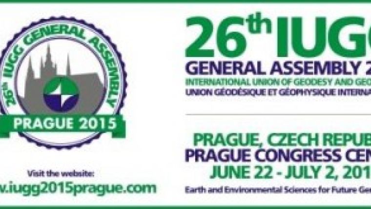 26th IUGG General Assembly 2015 Taking Place in Prague