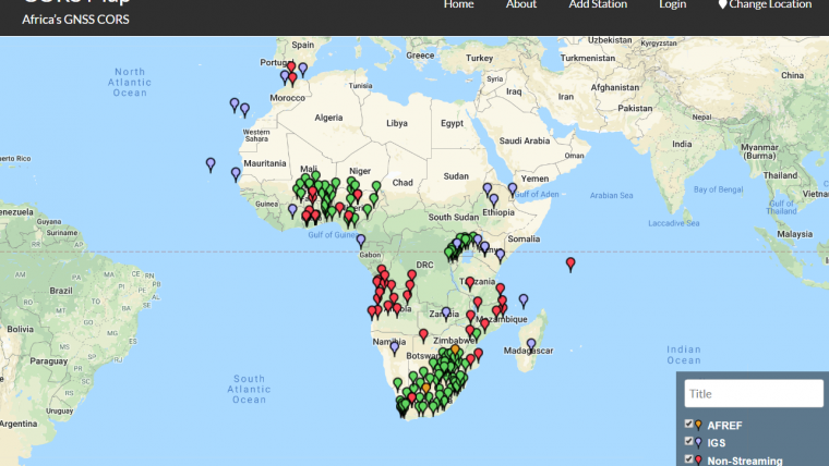 Developing a Fully Fledged CORS Map for Africa