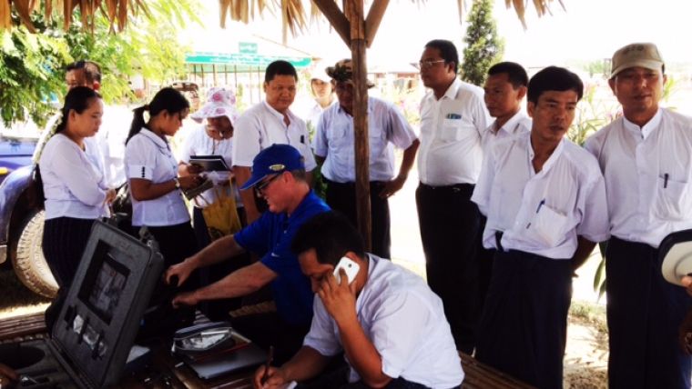 Myanmar ALMS Purchases 340 GNSS Receivers