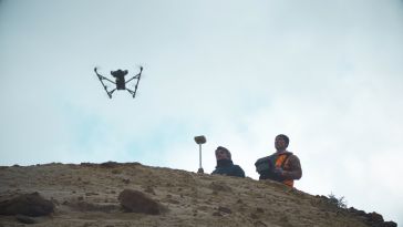 Drone Supports Excavation Planning at Poland’s White Mountain Sand Mine